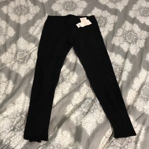 So leggings size 10 with cutout ankle